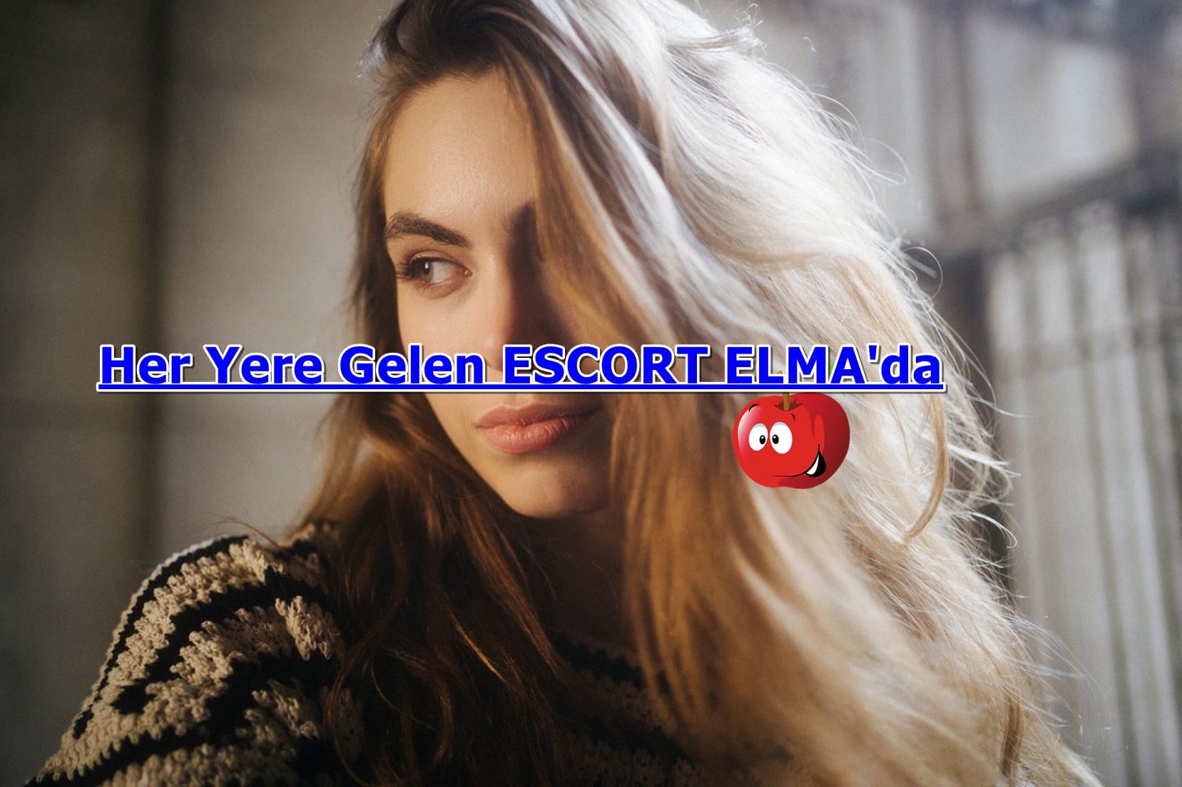 Burnu Ufak ve Şekilli Olan Genç Escort